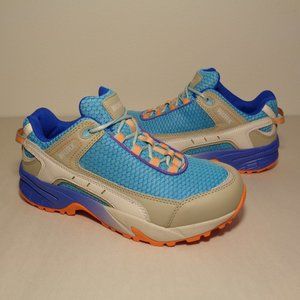 WORX by Red Wing Size 7 Wide OXFORD ALUMINUM TOE Blue New Women's Work Shoes